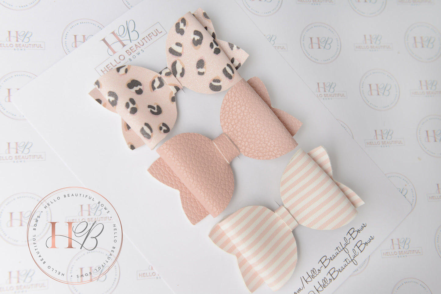 The blush Set, hair bow, hair bows, hair clips. girls bows, girl gifts.