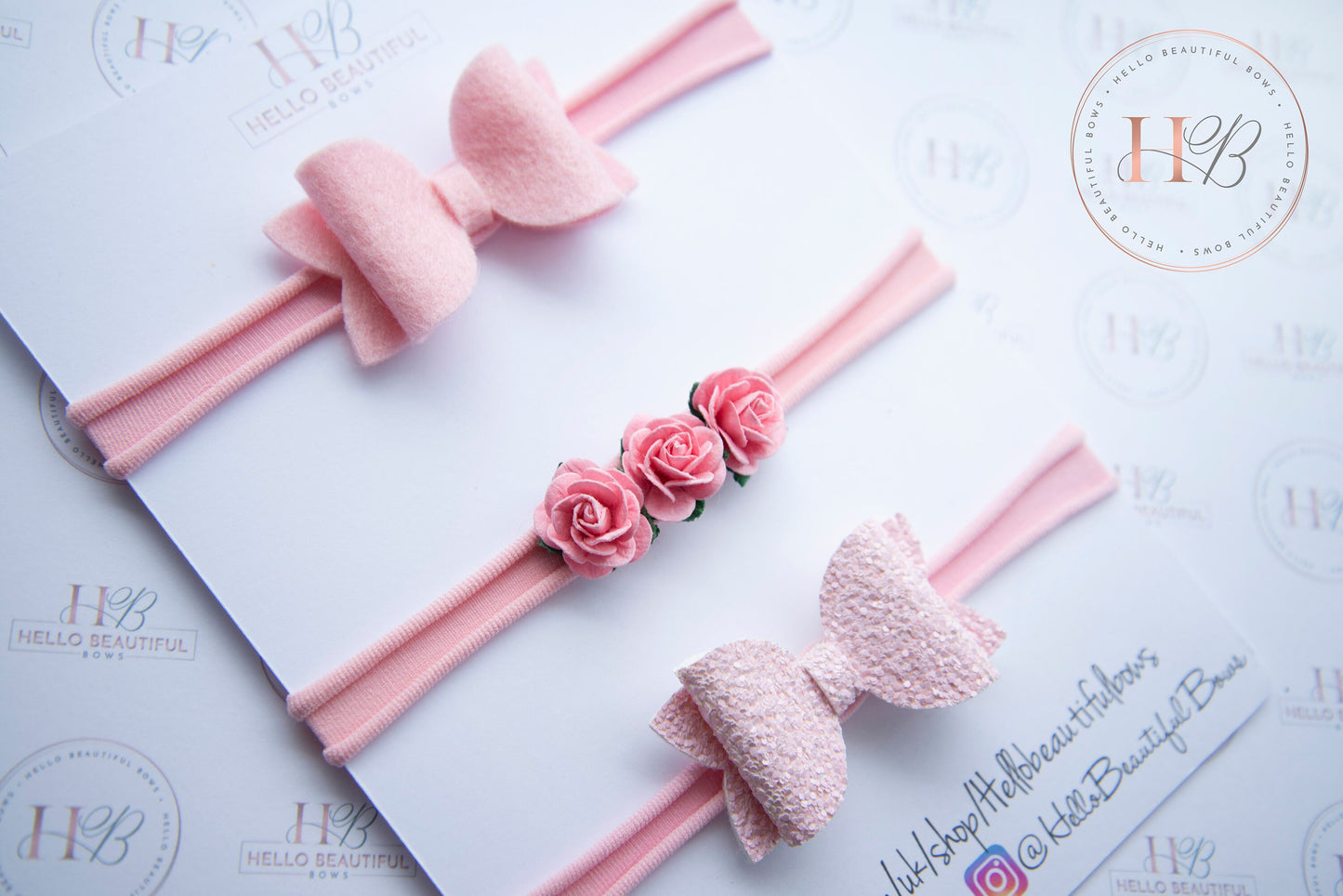 Baby headbands, baby girl headbands, spring headbands, baby bows, hair bows, baby girl gift, pink headbands