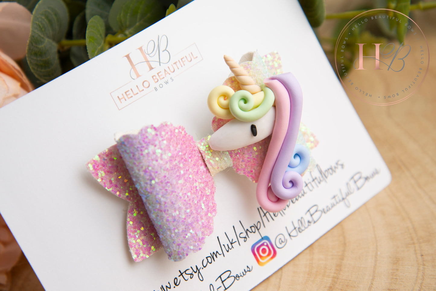 Unicorn hair bow, Summer hair bows, rainbow glitter hair bow, glitter headbands, girls hair bow, baby hair bow, baby headband