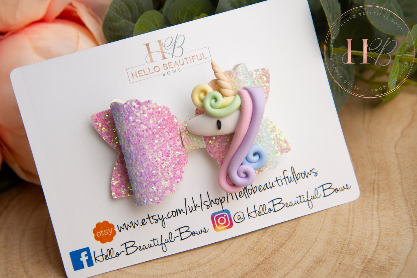 Unicorn hair bow, Summer hair bows, rainbow glitter hair bow, glitter headbands, girls hair bow, baby hair bow, baby headband