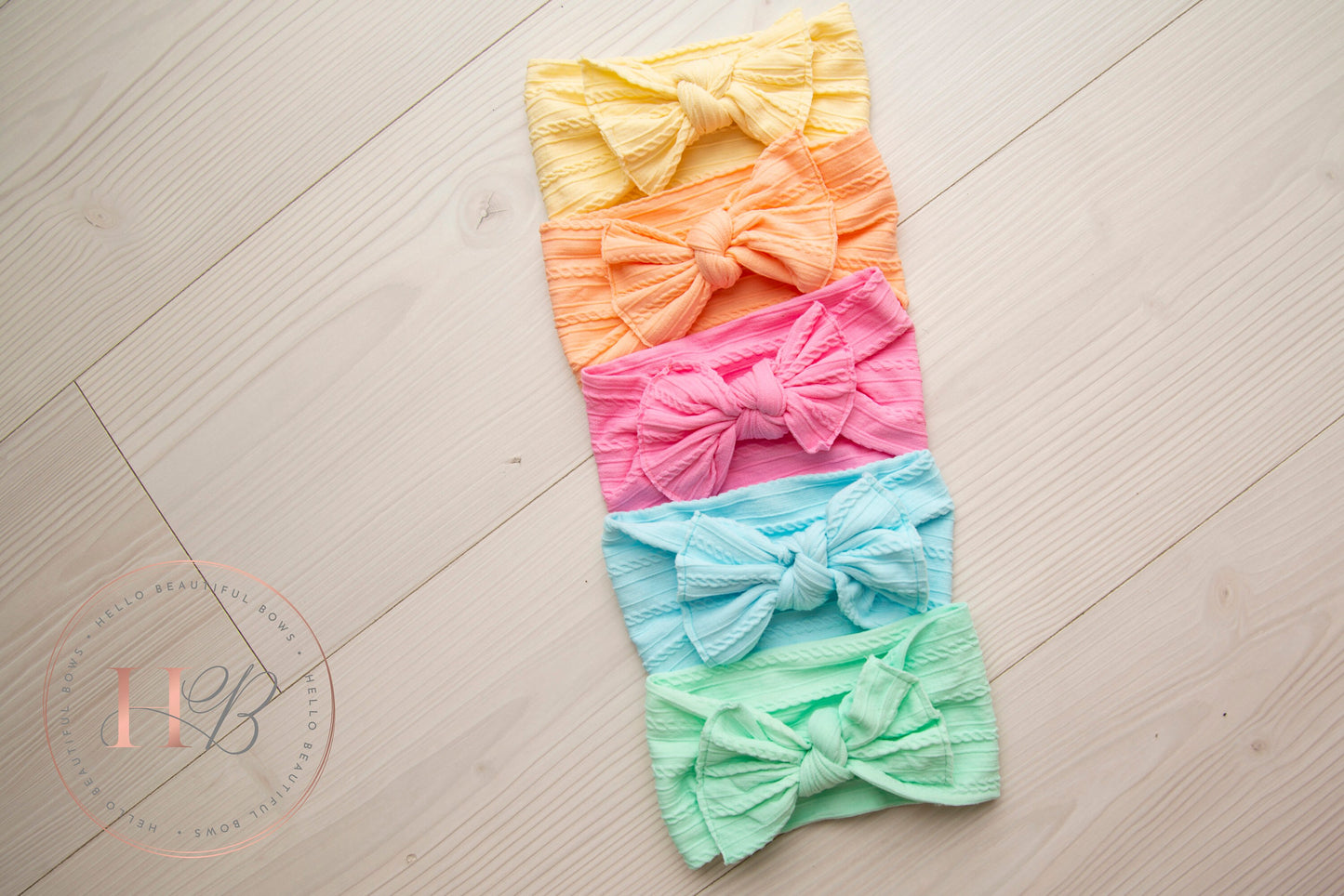 Cable knit baby headbands, baby headbands, baby head wraps, girl headbands, soft headbands, summer headbands, pastel headbands