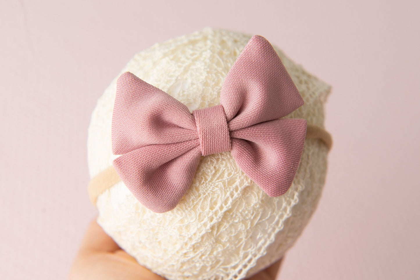 pink baby headband, baby headbands, baby girl headbands, soft headbands, baby bows, hair bows, baby hair bow, hair accessories
