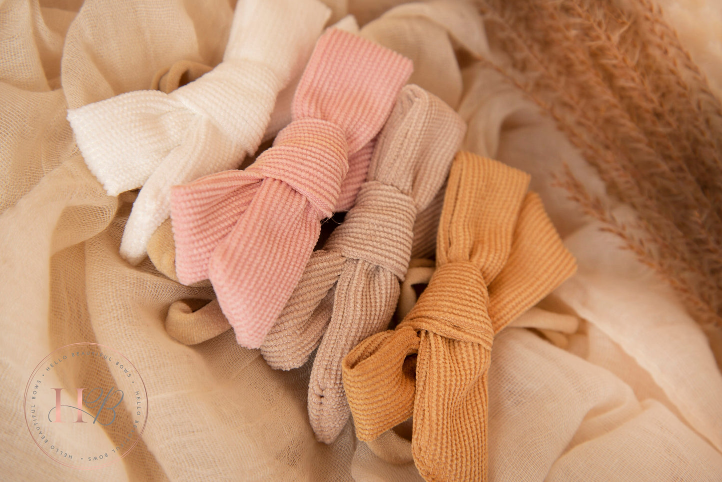Autumn headbands, baby headbands, toddler headbands,, baby girl headbands, neutral headbands, cord headbands, newborn headbands