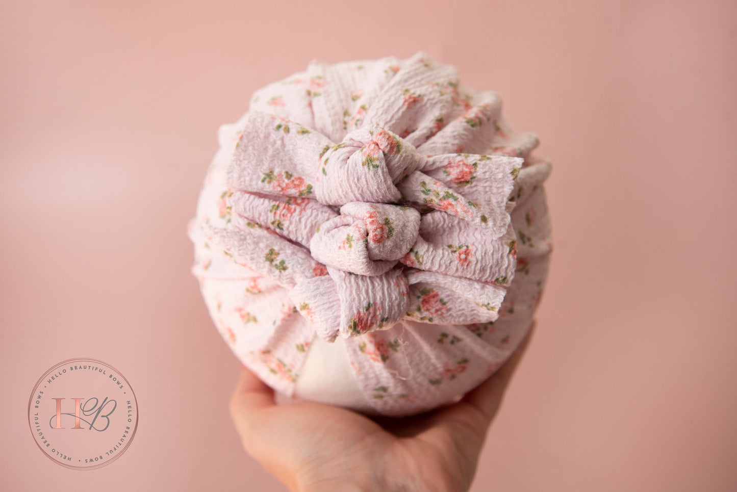 Baby turban, baby hat, baby accessory, baby shower gift, Pink Turban, baby bow turban, summer turban, floral Turban