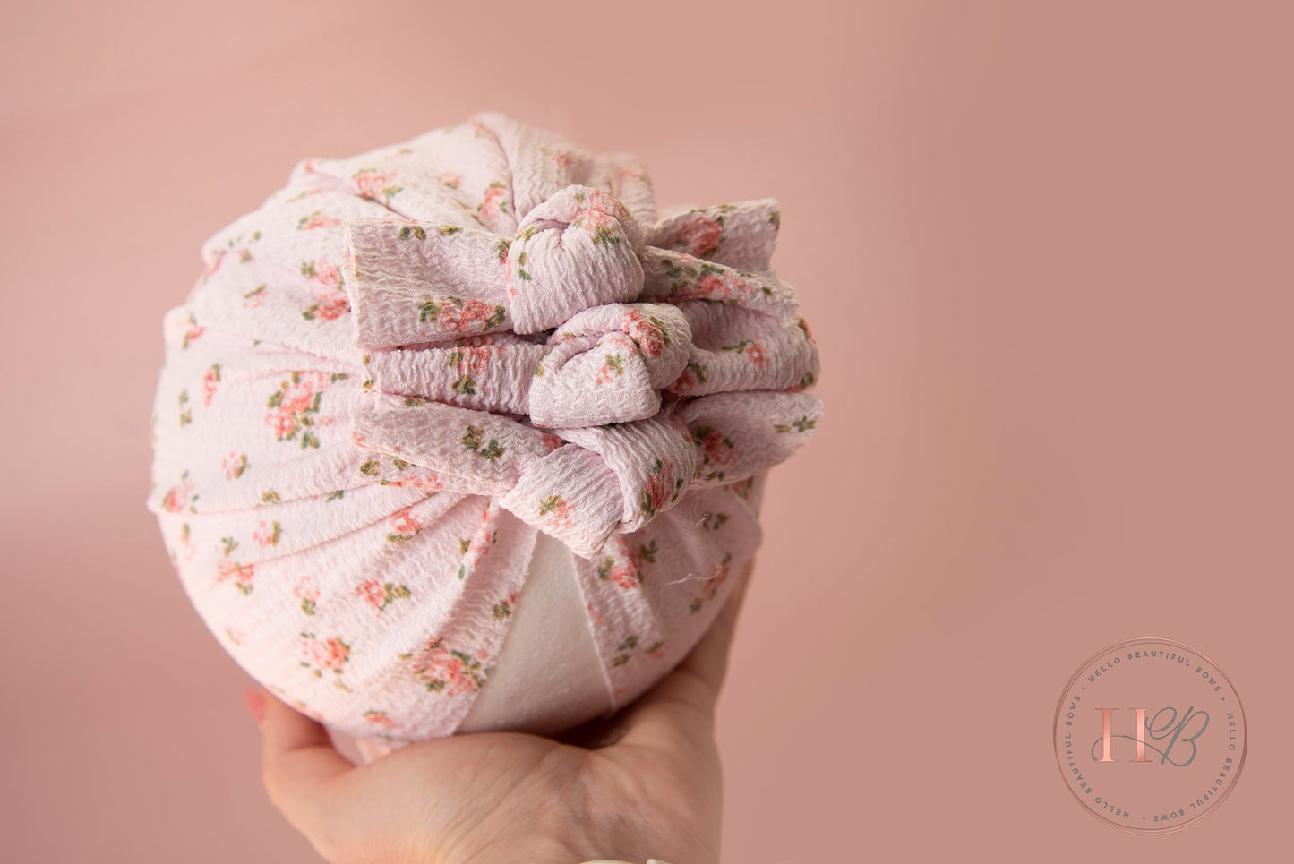 Baby turban, baby hat, baby accessory, baby shower gift, Pink Turban, baby bow turban, summer turban, floral Turban