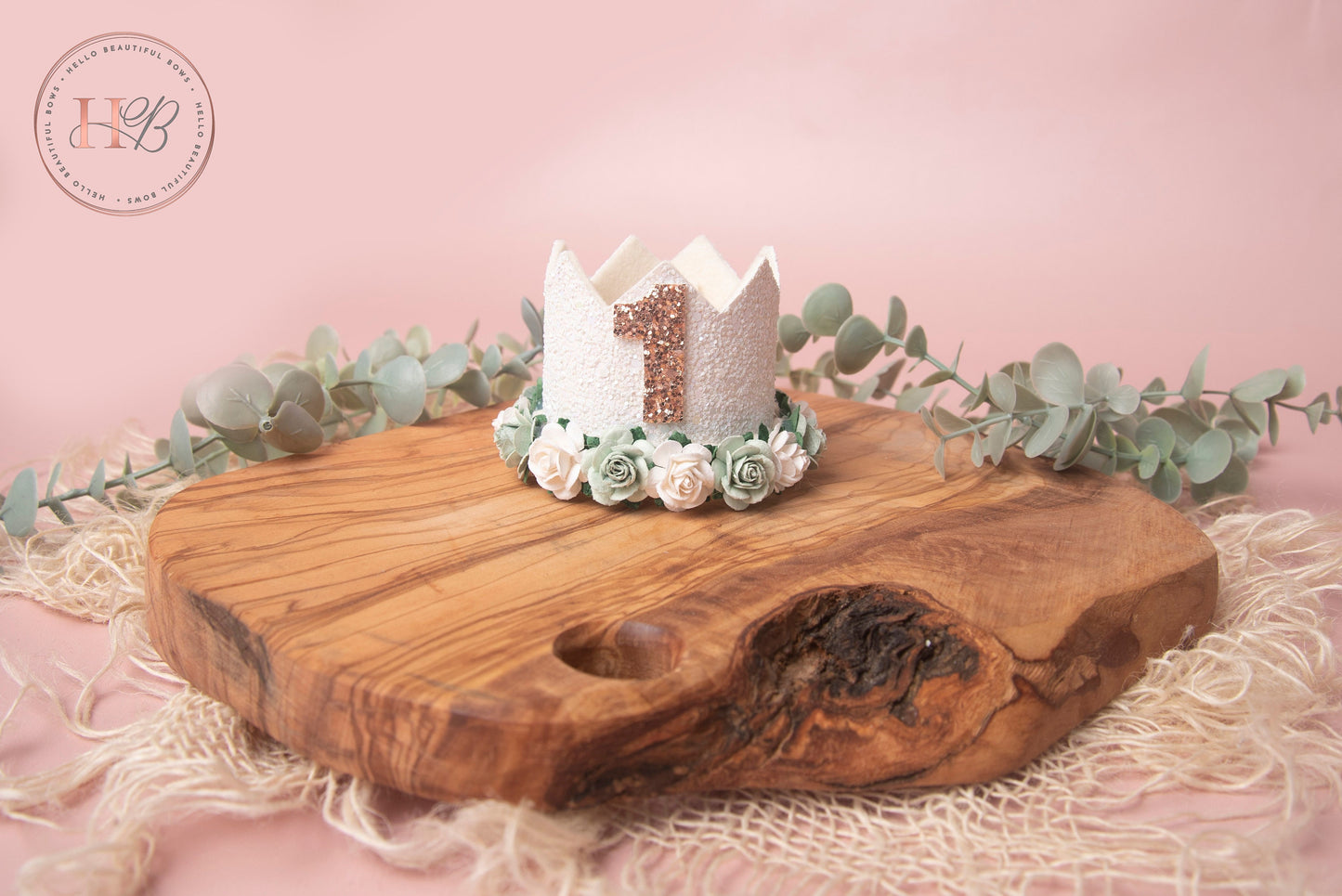 White birthday crown, 1st birthday crown, 2nd birthday crown, Cake smash crown, birthday crown, glitter birthday crown, first birthday girl,