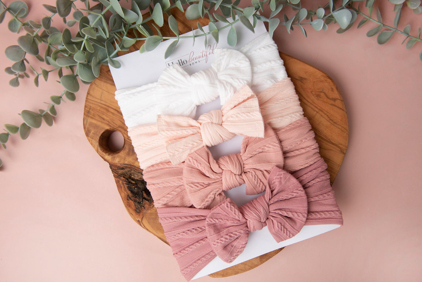 Cable knit baby headbands, baby girl headband, girl headbands, soft headbands, summer headbands, baby headbands, blush headbands