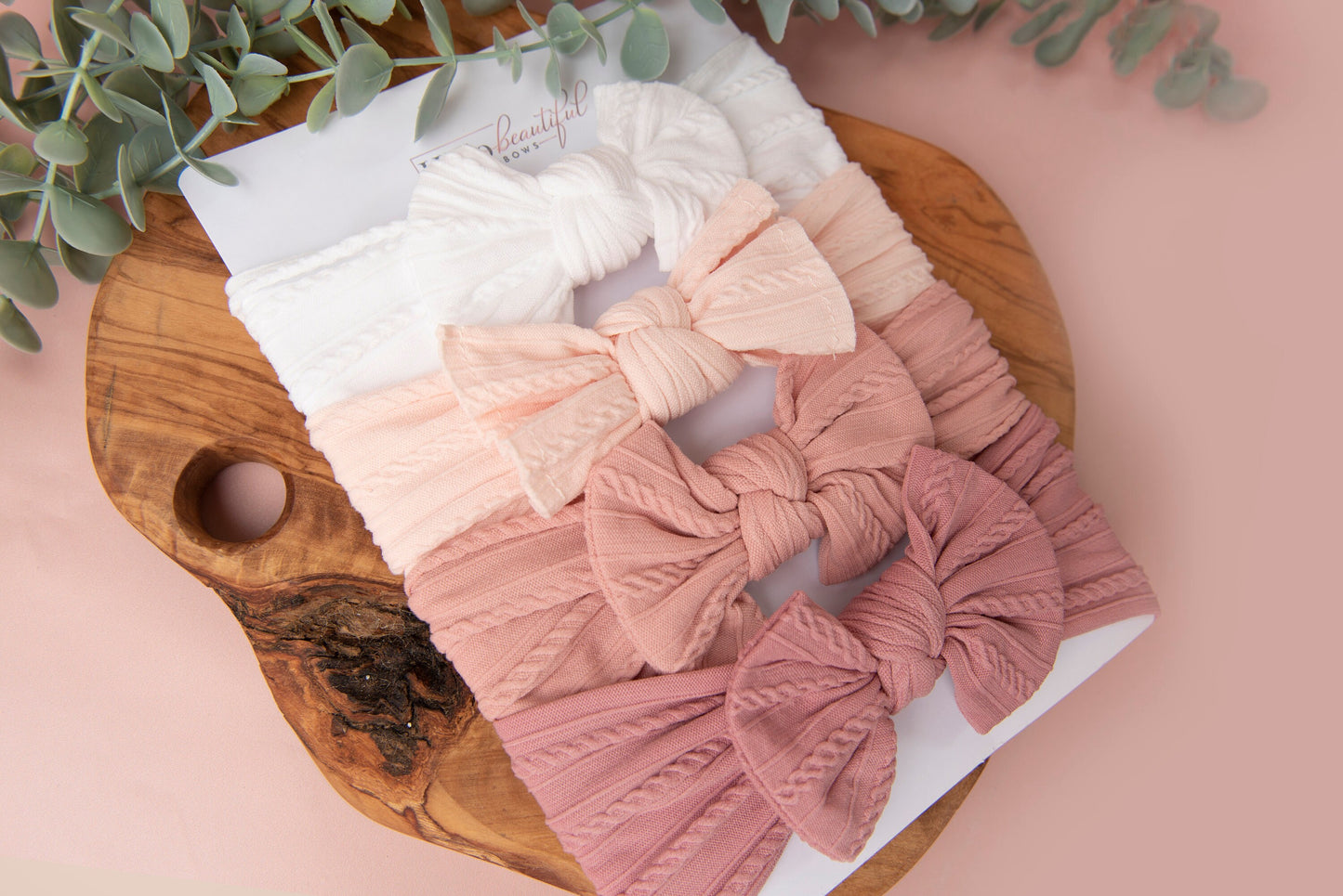 Cable knit baby headbands, baby girl headband, girl headbands, soft headbands, summer headbands, baby headbands, blush headbands