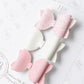 The Pretty in Pink set , hair bow, hair bows, hair clips. girls bows, girl gifts.