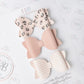 The blush Set, hair bow, hair bows, hair clips. girls bows, girl gifts.