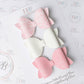 The Pretty in Pink set , hair bow, hair bows, hair clips. girls bows, girl gifts.