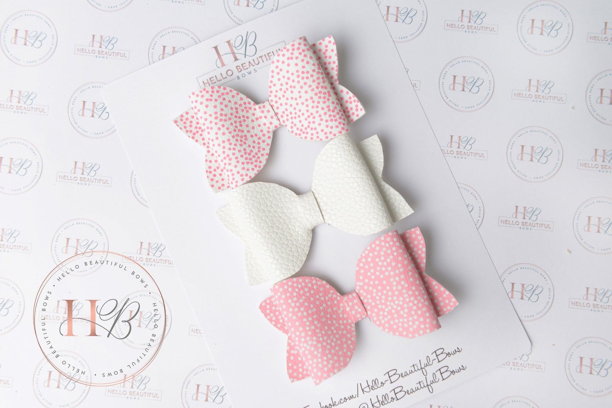 The Pretty in Pink set , hair bow, hair bows, hair clips. girls bows, girl gifts.