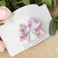 lilac floral pretty hair clip, girls clip, hair bow bows girls headband, baby headband
