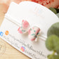 Pink Floral Baby girls headband, soft baby girls headband