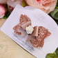 Rose gold glitter hair bow, girls headband, girls bows, girls hair clips, clip