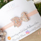 christmas baby headband, glitter headband, baby headband, newborn headband,