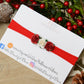 christmas baby headband, flower headband, red baby headband, newborn headband,