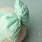 Mint green baby headbands, baby head wraps, baby girl headbands, soft headbands stretch headbands soft headbands, girls headbands,