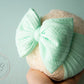 Mint green baby headbands, baby head wraps, baby girl headbands, soft headbands stretch headbands soft headbands, girls headbands,