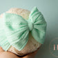 Mint green baby headbands, baby head wraps, baby girl headbands, soft headbands stretch headbands soft headbands, girls headbands,