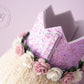 Lilac birthday crown, 1st birthday crown, 2nd birthday crown, Cake smash crown, birthday crown, glitter birthday crown