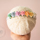 Girls flower headband, girls Alice headband flower headband, summer headband, floral headband, flower girl headband, girls headbands