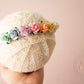 Girls flower headband, girls Alice headband flower headband, summer headband, floral headband, flower girl headband, girls headbands