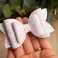 glitter hair bow, tye die hair bow, girls hair bows, hair clips, baby headbands, girls headband, girls glitter bows
