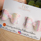 pigtail clips, glitter clips, tye dye clips, toddler pigtail clips, baby girl pigtail clips, girls summer clips, baby gift