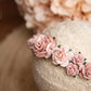 baby flower Headband, newborn headband, baby girl headband, baby shower gift, newborn gift, newborn prop, cake smash prop, baby headband