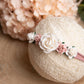 baby flower Headband, newborn headband, baby girl headband, baby shower gift, newborn gift, newborn prop, cake smash prop, baby headband