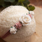 baby flower Headband, newborn headband, baby girl headband, baby shower gift, newborn gift, newborn prop, cake smash prop, baby headband