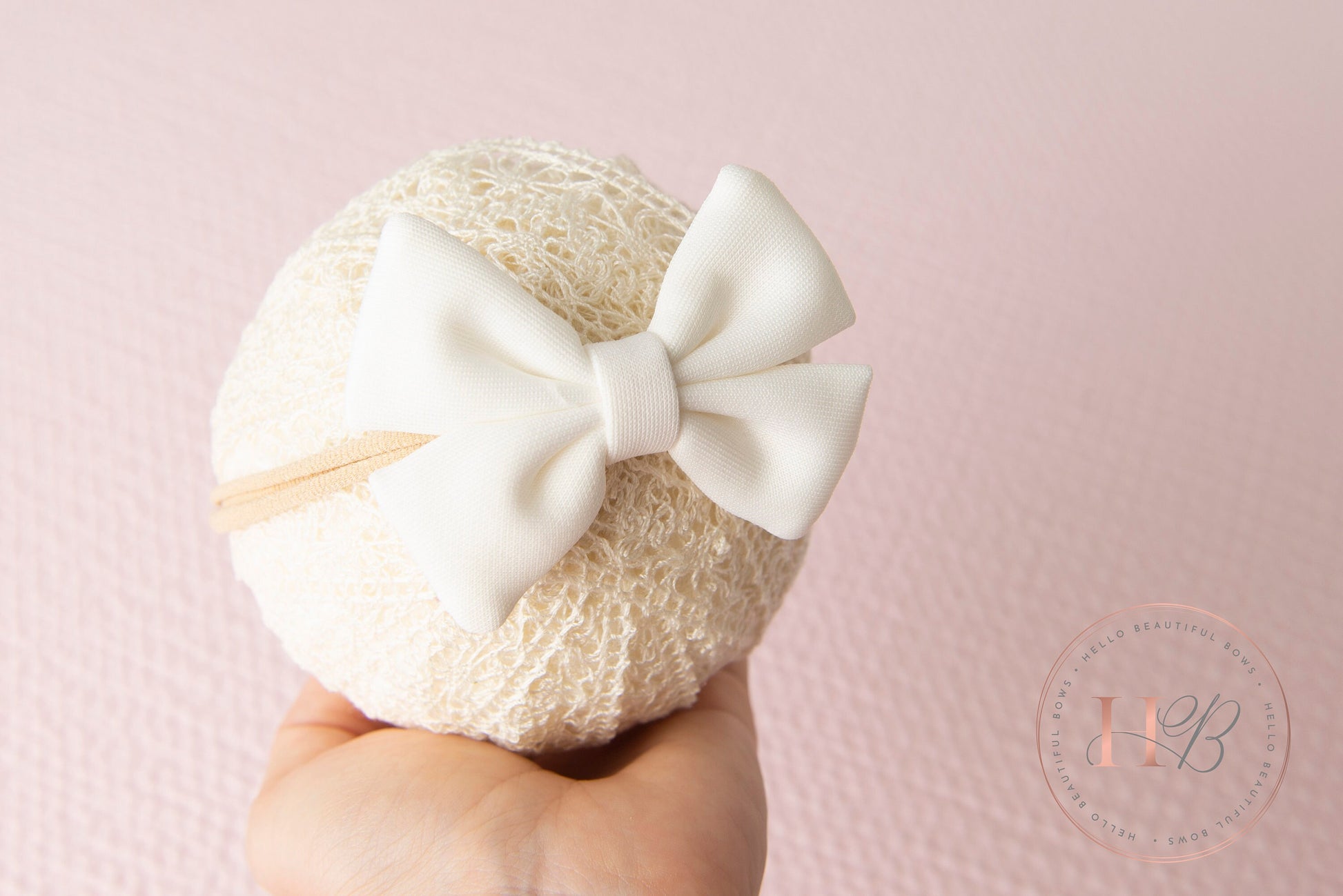 White baby headband, baby headbands, baby girl headbands, soft headbands, baby bows, hair bows, baby hair bow, hair accessories