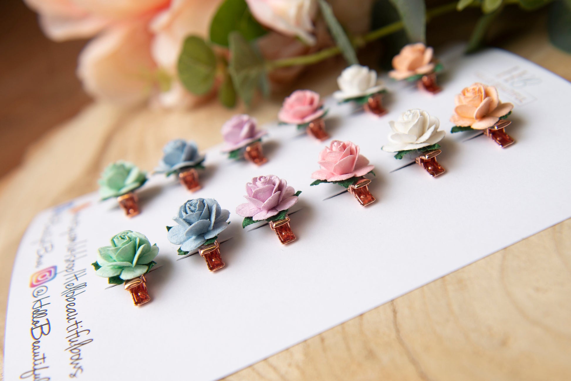 Baby hair clips, fringe clips, pigtail hair clips, tiny hair clips, clips for babies, mini hair clips, flower hair clips, baby girl clips