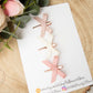 Baby hair clips, fringe clips, hair clips, tiny hair clips, clips for babies, mini hair clips, flower hair clips, baby hair clips