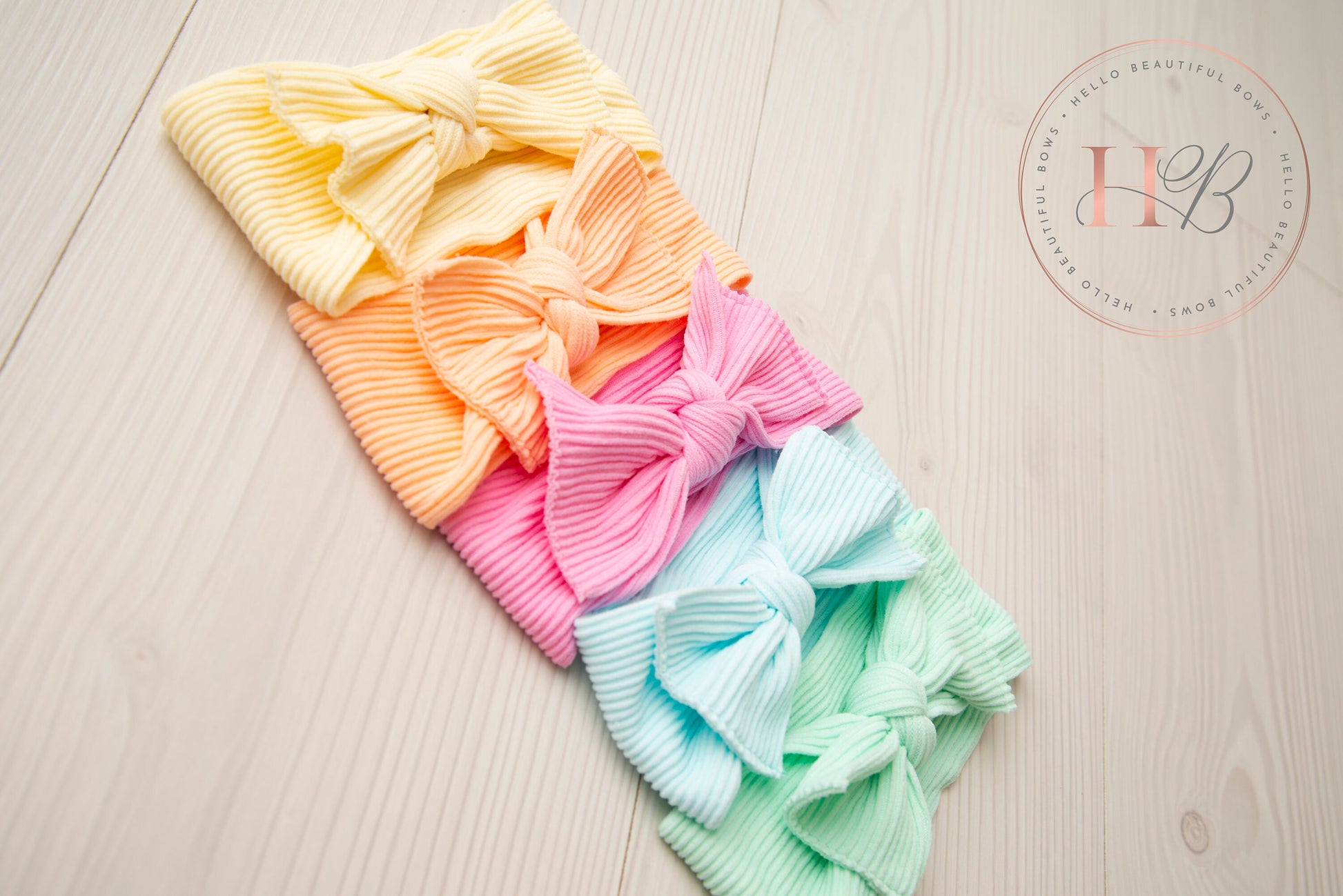 Ribbed baby headbands, baby girl headband, baby head wraps, girl headbands, soft headbands, summer headbands, pastel headbands baby headband