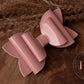 Autumn hair bows, girls hair bows, hair clips, baby headbands, dusky pink bow, shiny bow, pink hair bow, hair clip, hair bow
