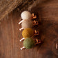 Autumn baby hair clips, fringe clips, baby clips, girls hair clips