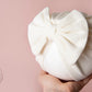 Baby turban, baby hat, baby accessory, baby shower gift, white turban, baby bow turban, summer turban, ribbed turban