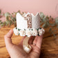 White birthday crown, 1st birthday crown, 2nd birthday crown, Cake smash crown, birthday crown, glitter birthday crown, first birthday girl
