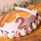 Girls birthday tiara, princess tiara, pink birthday tiara, girls birthday crown, birthday accessories