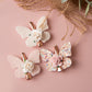 butterfly hair clips, fringe clips, hair clips, tiny hair clips, clips for babies, mini hair clips, flower hair clips, baby hair clips