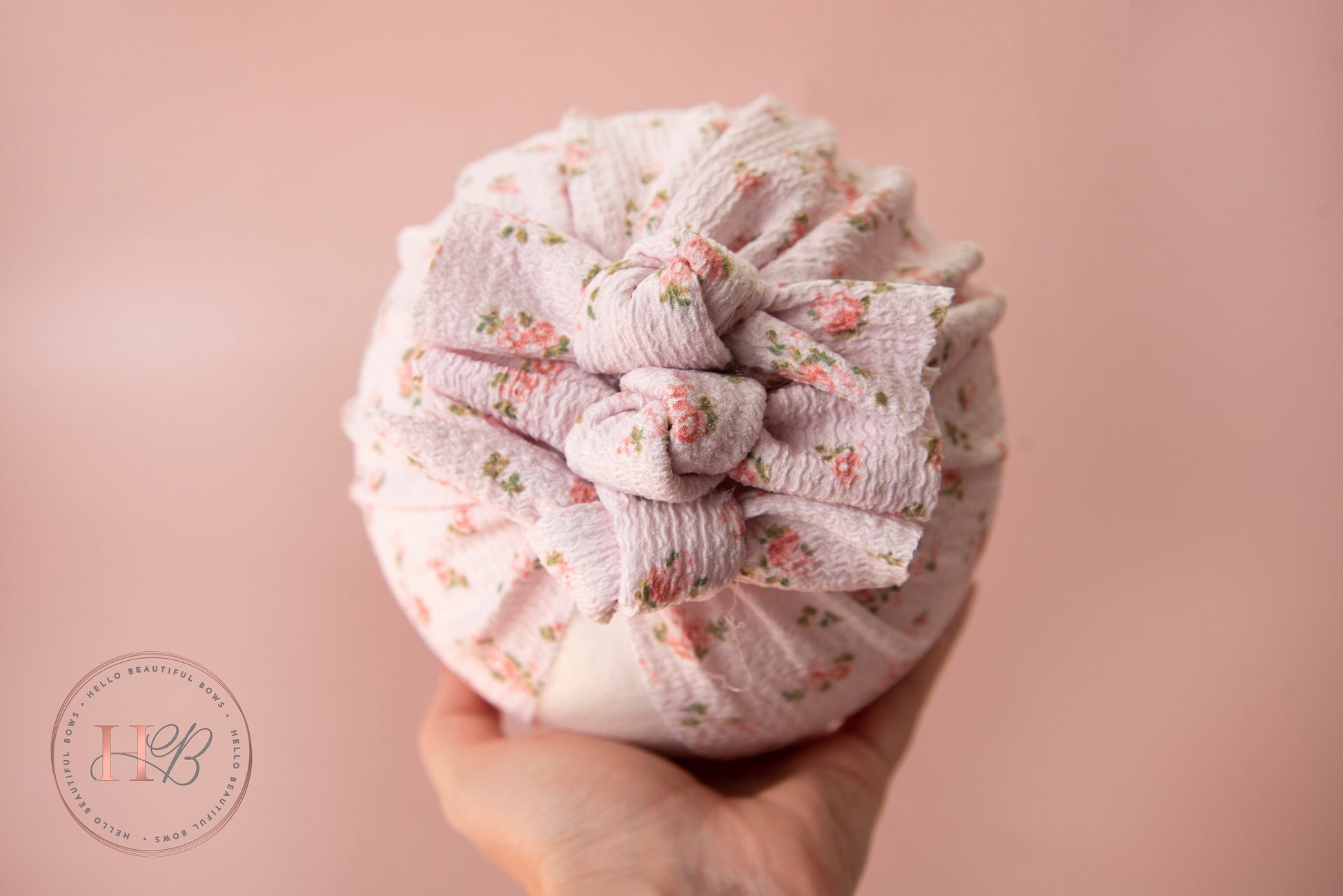 Baby turban, baby hat, baby accessory, baby shower gift, Pink Turban, baby bow turban, summer turban, floral Turban