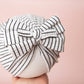 Baby turban, baby hat, baby accessory, baby shower gift, stripe turban, baby bow turban, summer turban, ribbed turban