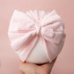 Baby turban, baby hat, baby accessory, baby shower gift, Baby pink turban, baby bow turban, summer turban,