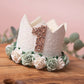 White birthday crown, 1st birthday crown, 2nd birthday crown, Cake smash crown, birthday crown, glitter birthday crown, first birthday girl,