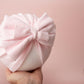 Baby turban, baby hat, baby accessory, baby shower gift, Baby pink turban, baby bow turban, summer turban,