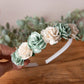 Girls flower headband, girls Alice headband flower headband, summer headband, floral headband, flower girl headband, girls headbands