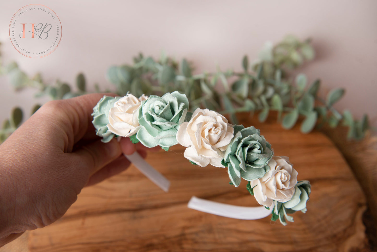 Girls flower headband, girls Alice headband flower headband, summer headband, floral headband, flower girl headband, girls headbands