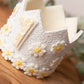 White birthday crown, 1st birthday crown, 2nd birthday crown, Cake smash crown, birthday crown, glitter birthday crown, first birthday girl